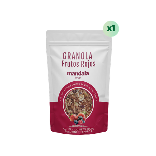 [PW 5008] GRANOLA FRUTOS ROJOS 1000G